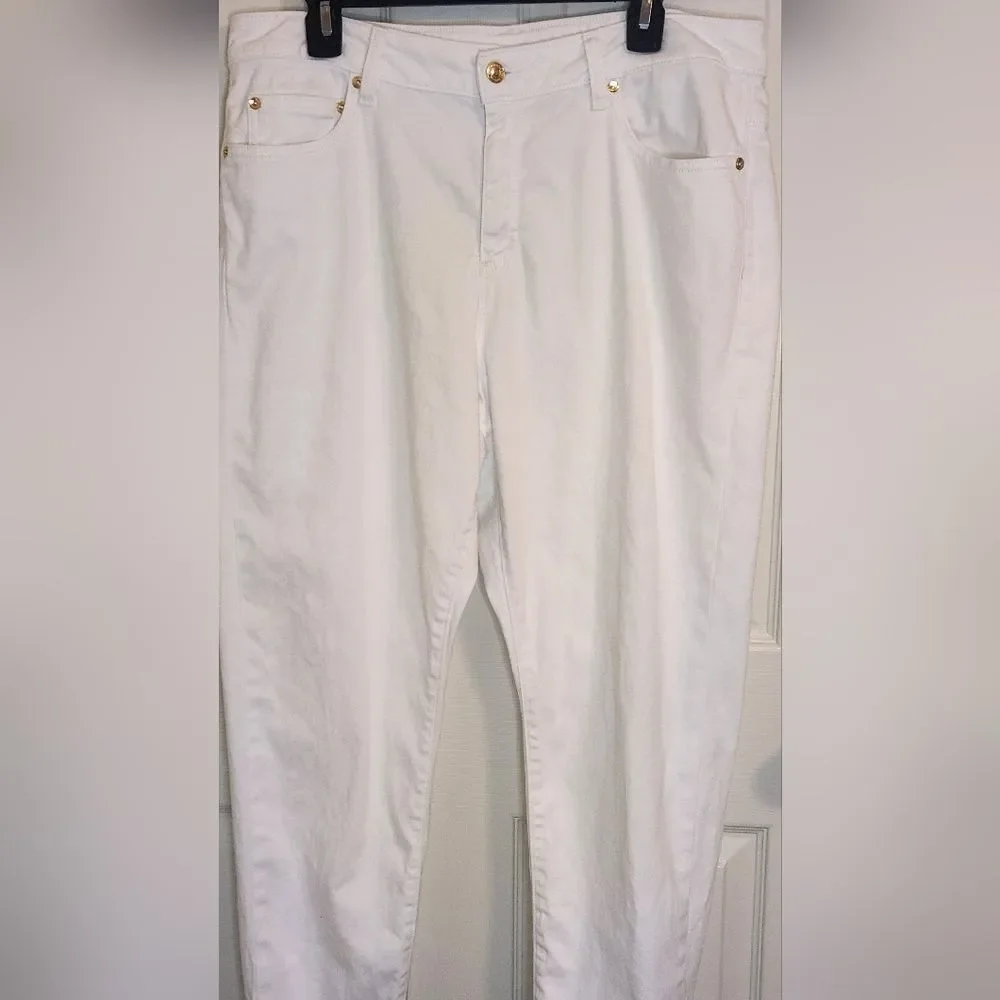 Michael Kors 16W White High Rise Women’s Jeans